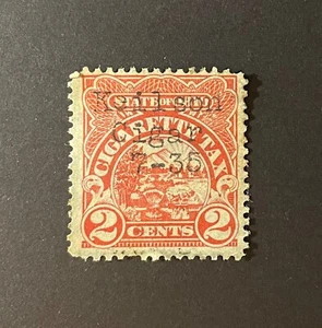 Ohio State Revenue #C2 - 2 cents Cig., Printed cancel Keilson Cigar Co. 7-35 - Picture 1 of 1