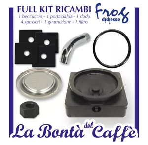 Full Kit Frog Ersatzteile - Auslauf Waffelhalter Mutter Filter Dichtung Stärken - Bild 1 von 1
