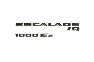 2025 Cadillac Escalade IQ Emblem in Hudson Metallic 86508655 GM NEW OEM - Picture 1 of 2