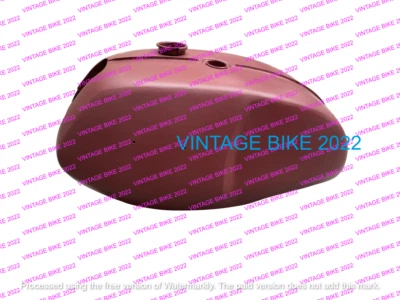 APTO PARA TANQUE DE GASOLINA DE ACERO CRUDO BSA A65 L LIGHTNING 650CC 1972 + GRIFO DE TAPA Foto 1 de 4