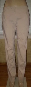 ARMANI EXCHANGE BEIGE COTTON BLEND PANTS SIZE 4 - Picture 1 of 5