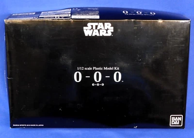 STAR WARS TRIPLE ZERO 0-0-0 DROID 1:12 MODEL PLASTIC KIT NEW 2019 BANDAI - Image 1 of 4