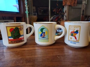 Vintage BSA Boy Scout Of Amer Mugs Southeast Conferance-1973 National Jamboree - Picture 1 of 9