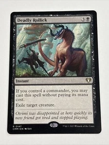 Deadly Rollick #147 (NM) Commander Masters CMM Magic MTG - Picture 1 of 3