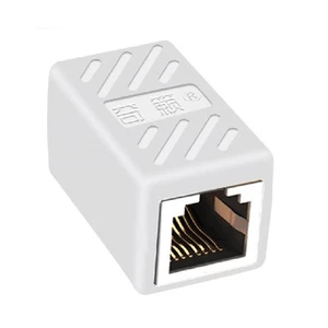 5 Stück Ethernet-Kabel, Inline-geschirmter RJ45-Koppler, Buchse auf Buchse - Bild 1 von 2