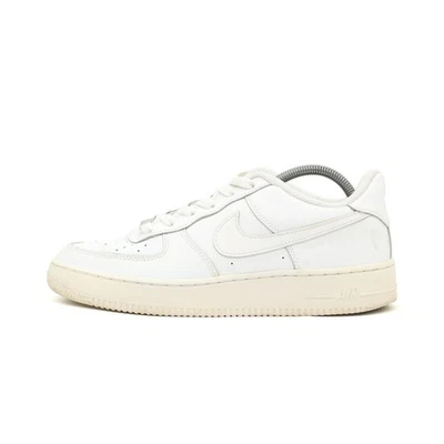 Nike Damen Air Force 1 Low Schuh Weiß Leder Low-Top Atmungsaktiv Sneaker EU 40 - Bild 1 von 4