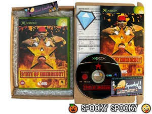 State of Emergency XBOX - UK PAL VGC CIB with Reg - Natural Disc - Tracked - Picture 1 of 9