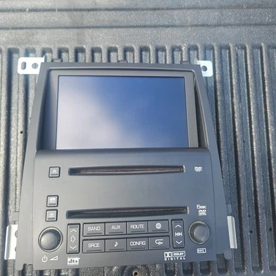 Radio estéreo AM FM CD navegación 15793847 compatible con 05-07 Cadillac STS OS8-189118 Foto 1 de 4