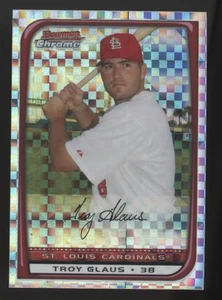 2008 Bowman Chrome Troy Glaus #148 St. Louis Cardinals Xfractor B0 - Picture 1 of 2