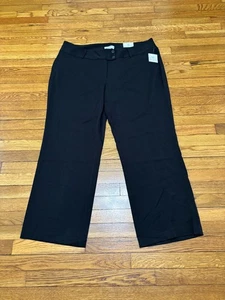 Rafaella Curvy elegante Damenhose Übergröße 20 W schwarz spitz zulaufend Stiefel Stretch neu mit Etikett $ 65 - Bild 1 von 7