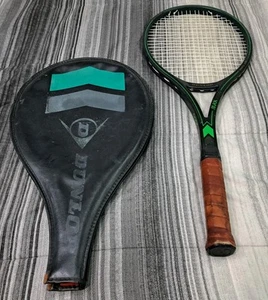 RARA racchetta da tennis Dunlop Max 200G antica vintage custodia originale - Foto 1 di 8