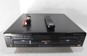 Sony CDP-CE525 Compact 5 Disc CD Player-Changer Tested Working / With Remote - Picture 1 of 4