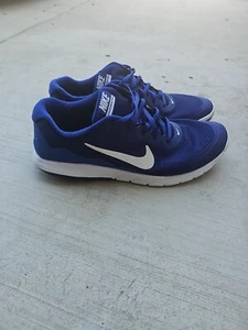 Size 11- Nike Flex Experience RN 4 Blue - Picture 1 of 8
