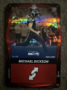 Uno Elite Card Michael Dixon Seahawks Red foil SP - Picture 1 of 3