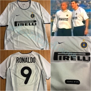 Maglia Shirt Trikot Camiseta Fc Inter Milan Nike away 2001/02 Ronaldo Originale - Imagen 1 de 9
