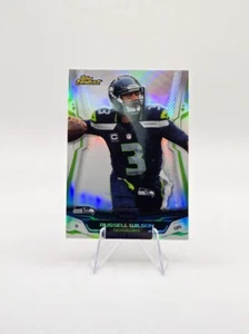 Russell Wilson 2014 Topps Finest Refractor #25 Seahawks - Picture 1 of 2