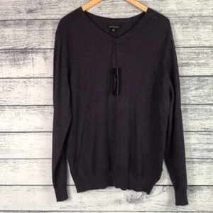 NWT-MARC ANTHONY-Luxury V-Neck Sweater Collection * - Picture 1 of 5
