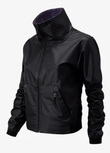 New Balance Women’s Determination Bomber Jacket, Size S, Navy Cropped - Picture 1 of 13