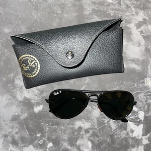 Ray-Ban RB3025 Polarized Aviator Sunglasses 55 mm - Picture 1 of 5