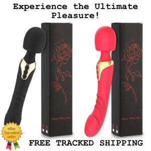 Magic Wand Vibrator Sex Toy for Women Dildo G-Spot Massager Rechargeable UK - Picture 1 of 23
