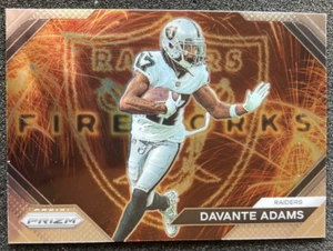 2023 Prizm F21 Davante Adams Fireworks. Las Vegas Raiders - Picture 1 of 2
