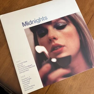 Midnights (Moonstone Blue Edition) by Taylor Swift - With Bonus 3am Tracks Vinyl - Picture 1 of 5