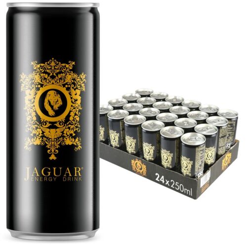 24 x 250ml Jaguar Premium Energy Drink Getränk Dose inkl. 6EUR Pfand NEU