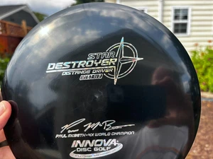 Black Star Innova McBeth Destroyer Disc Golf 4X Paul OOP 175G Silver Rare #3955 - Picture 1 of 17
