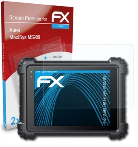 atFoliX 2x Film de Protection d'écran pour Autel MaxiSys MS909 Protecteur d'écran Transparent - Photo 1/8