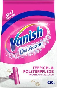 Vanish Oxi Action Polster- und Teppichreiniger Pflege Flecken Pulver 820 g - Bild 1 von 8