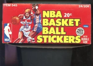 1979-80 Fleer Basketball Aufkleber Wachspack Box 22 + 2 - Bild 1 von 1