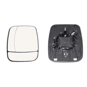 FOR NISSAN NV300 2016 - 2021 DOOR MIRROR GLASS HEATED WITH BASE PLATE, LEFT SIDE - Picture 1 of 4