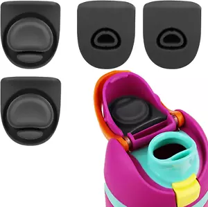 4 Pcs Replacement Stopper Compatible with Owala Freesip, Water Bottle Top Lid Re - Picture 1 of 12