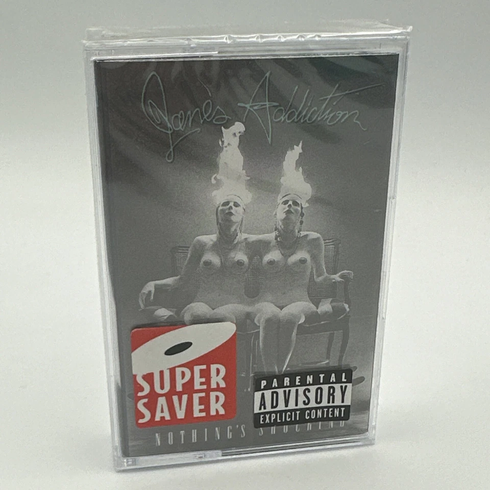 Jane's Addiction Nothing's Shocking Sealed Cassette Perry Farrell Dave Navarro - Image 1 of 4