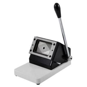 86 * 54 mm máquina perforadora de tarjetas de PVC manual redondeada pesada - Imagen 1 de 6