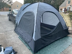 SUV Tent Car Awning 4 Person Floor 300 x 300 x 210cm Rainfly Waterproof Japan - Picture 1 of 13