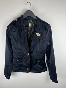 adidas Missy Elliott Blazer Blue Navy Women's Jacket Women Size M Jacket Women - Picture 1 of 9