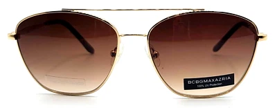BCBG MAXAZRIA - SUMPTUOUS 57/15/135 GOLD - NEW Authentic WOMEN SUNGLASSES - Image 1 of 2