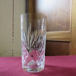1 Orangeade Glass In Crystal From Saint Louis Chantilly Model Signed H 13.8 Cm - Picture 1 of 10