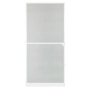 Alu Fliegengitter - Tür Balkontür Insektenschutz Mückenschutz 95x210 cm weiß - Bild 1 von 7