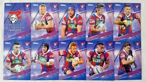 NRL 2018 Trading Cards Newcastle Knights full set of 10 - Foto 1 di 2