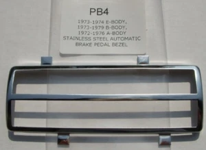 Carrocería E 1973-74 y carrocería B 1973-79 y carrocería A 1972-76 - bisel de freno Mopar - Imagen 1 de 2