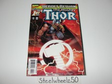 Mighty Thor #1 Sunburst Variant Comic Marvel 1998 Heroes Return Jurgens Romita