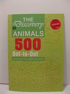 The Discovery of Animals 500 Dot tp Dot Extreme Puzzle Challenges to Color - Picture 1 of 9