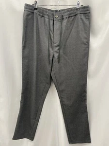 Pantalones de lana J.Crew gris carbón elástico con cordón cintura talla 34 X 30,5 para hombre - Imagen 1 de 10