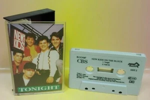 NEW KIDS ON THE BLOCK TONIGHT CASSETTE SINGLE 2 songs Tonight and Hold On NKOTB - Picture 1 of 2