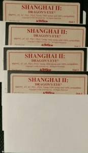 Shanghai II Dragons Eye (Activision 1990) IBM PC (3 5,25 discos) - Imagen 1 de 1