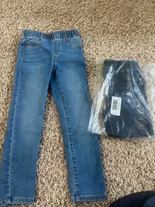 evsie girls jeans pull on size 8 - Picture 1 of 2