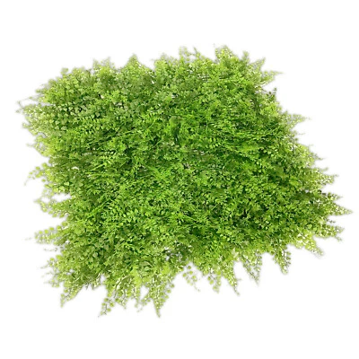20"x20" Artificial Faux Fern Leave Fence Screen Greenery Wall Decor Panel - Image 1 of 4