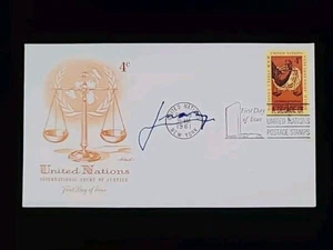 España Rey Juan Carlos Firmado Autografiado Real FDC ONU Sobre Realeza Española - Imagen 1 de 24